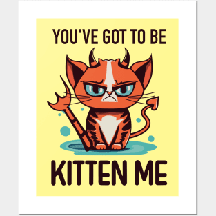 You’ve Got to Be Kitten Me Posters and Art